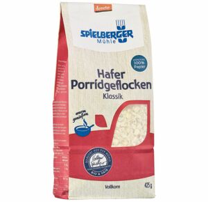 Spielberger Mühle, Bio-Porridgeflocken, Klassik, aus Hafer, demeter