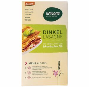 Naturata, Bio-Dinkel-Lasagne, hell, demeter